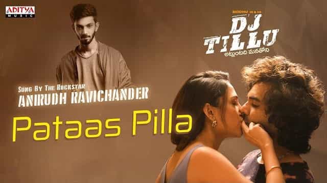 Pataas Pilla Lyrics - Dj Tillu | Anirudh Ravichander
