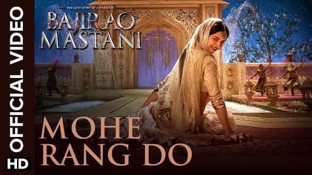 Mohe Rang Do Laal Lyrics - Bajirao Mastani