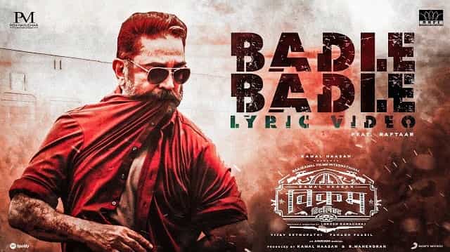 Badle Badle Lyrics - Vikram | Kamal Haasan