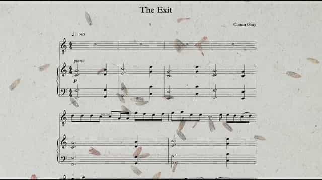 The Exit Lyrics - Conan Gray