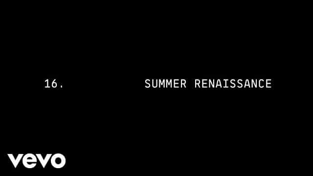 Summer Renaissance Lyrics – Beyoncé Summer Renaissance Lyrics - Beyoncé