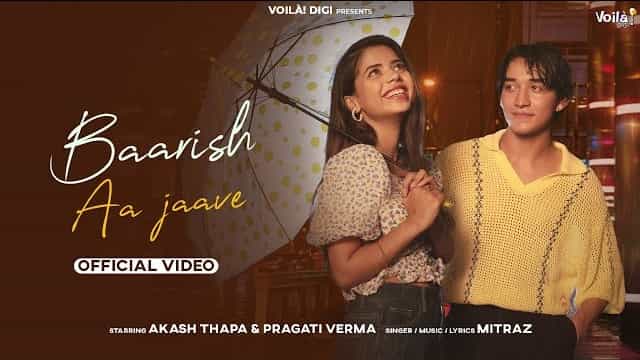 Baarish Aa Jaave Lyrics – Mitraz Baarish Aa Jaave Lyrics - Mitraz