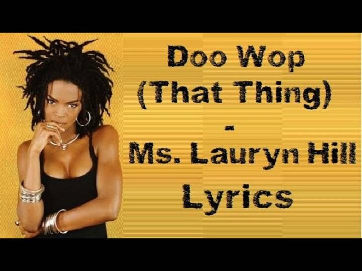 Full Lyrics Of Doo Wop Song Full Lyrics Of Doo Wop Song