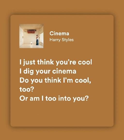 Cinema Harry Lyrics With Video -Harry Styles | 2022 Song