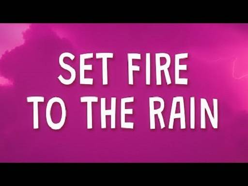 Set Fire To The Rain Lyrics With Video - Adele | 2011 Song