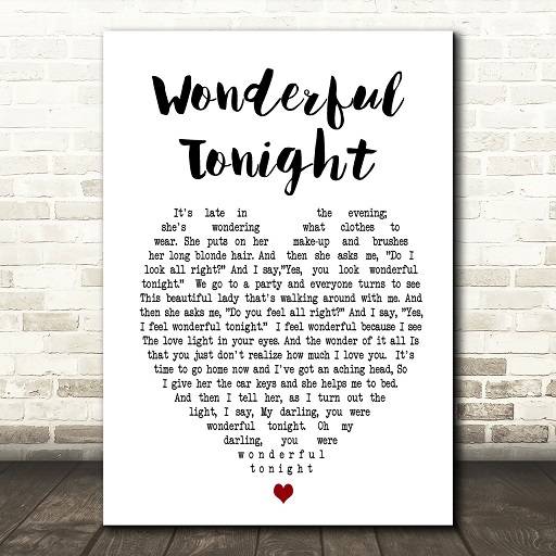 Wonderful Tonight Lyrics With Video - Eric Clapton | 1977 Song