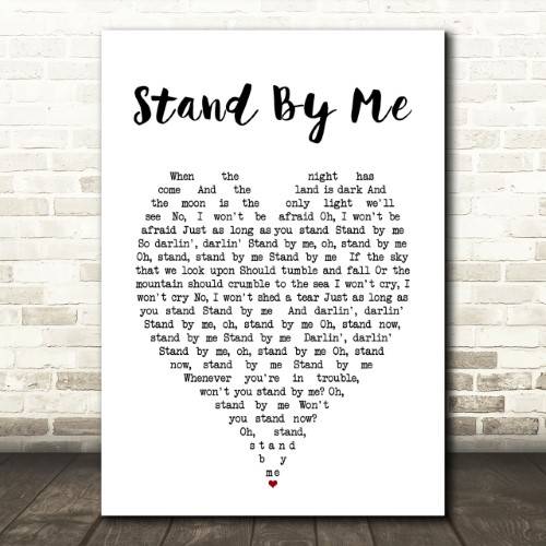 Stand By Me Lyrics With Video - Ben E. King | 1962 Song