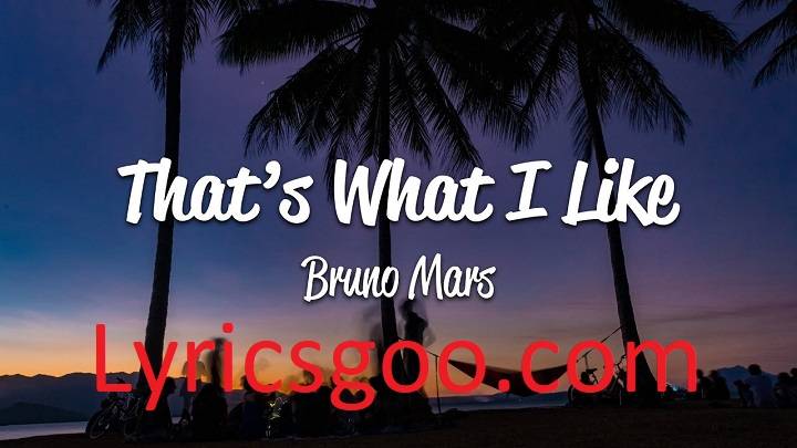 That’s What I Like Lyrics With Video – Bruno Mars | 2017 Song That's What I Like Lyrics With Video - Bruno Mars | 2017 Song