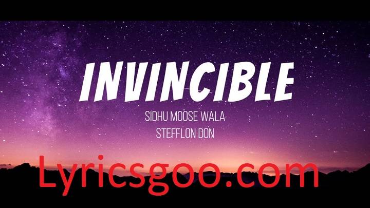 Invincible Lyrics With Video – Sidhu Moose Wala | 2021 Song Invincible Lyrics With Video - Sidhu Moose Wala | 2021 Song