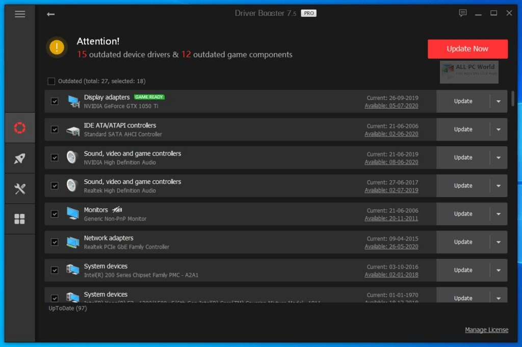 How to Update Old Drivers Quickly With IObit Driver Booster