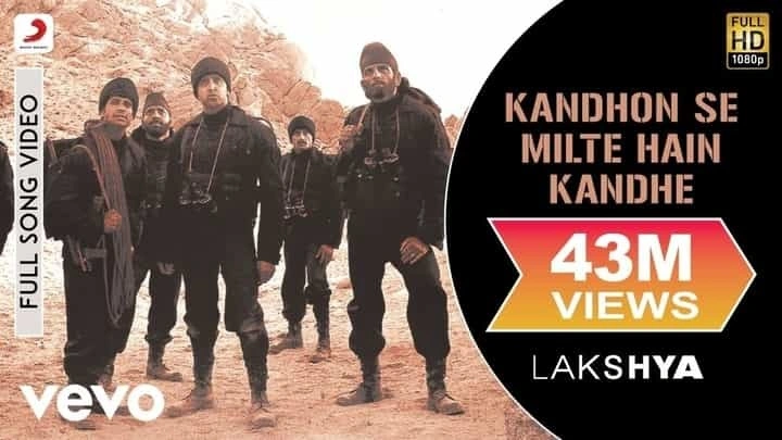 Kandhon Se Milte Hain Kandhe Lyrics With Video – Lakshya | 2004 Song Kandhon Se Milte Hain Kandhe Lyrics With Video - Lakshya | 2004 Song