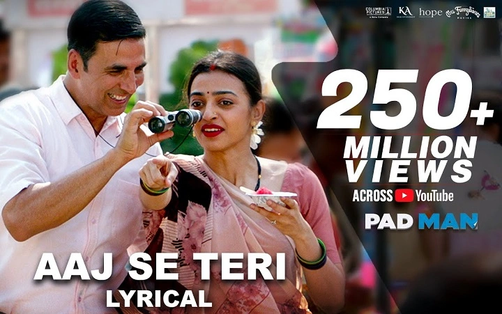 Arijit Singh Aaj Se Teri Lyrics With Video – Pad Man | 2018 Song Arijit Singh Aaj Se Teri Lyrics With Video - Pad Man | 2018 Song