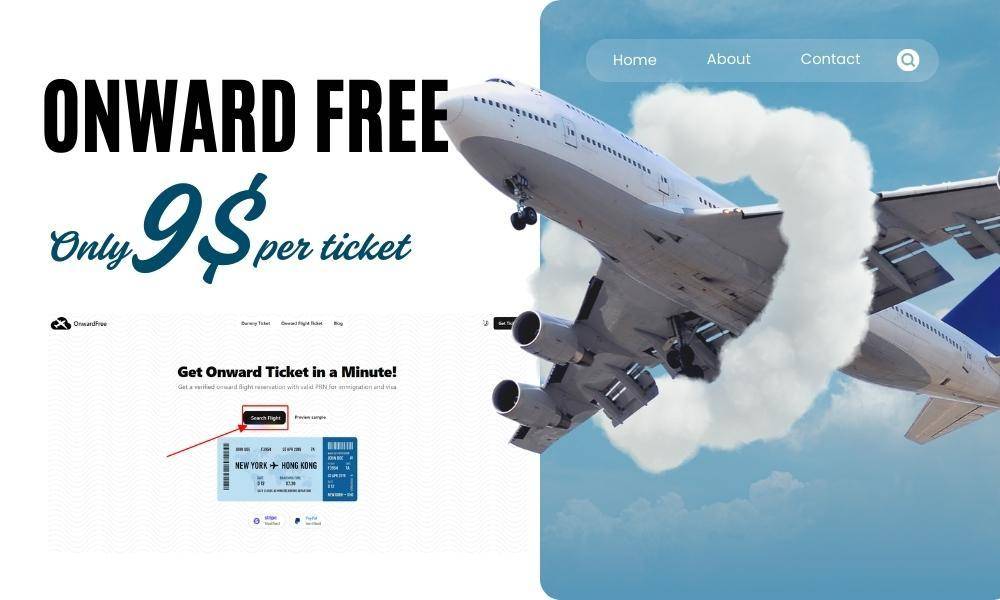 How to get Onward tickets - Dummy tickets for Airport Immigration