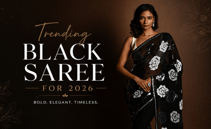 Trending Black Saree For 2026 Trending Black Saree For 2026